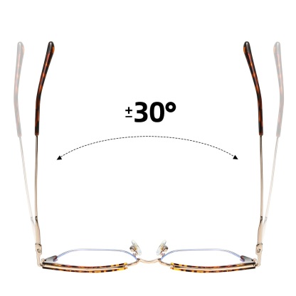 Catherine-Plain lens glasses are available with prescription optical lenses