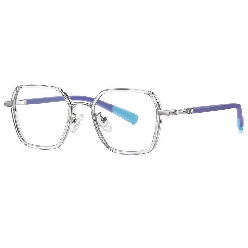 Cybill-Plain lens glasses are available with prescription optical lenses