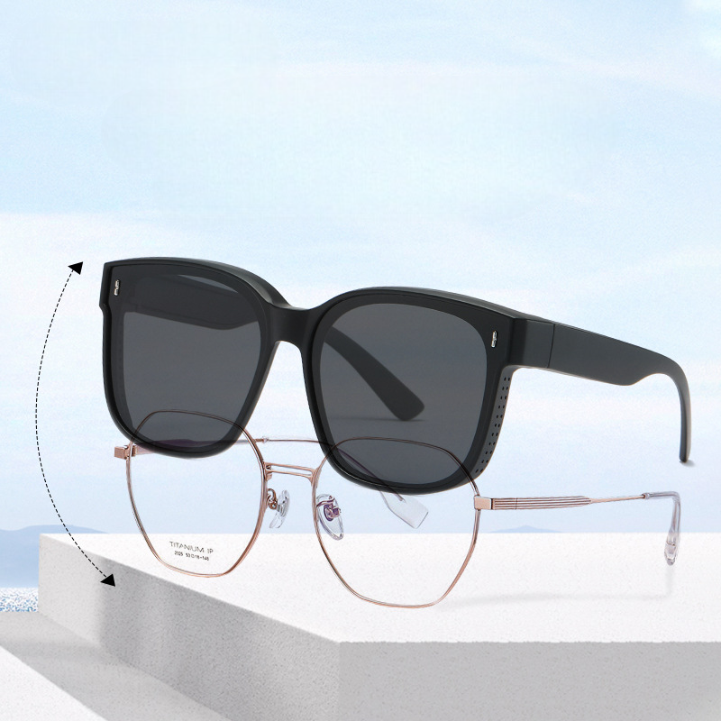 Halona-Polarized sunglasses fit over glasses
