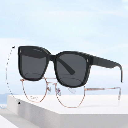 Halona-Polarized sunglasses fit over glasses