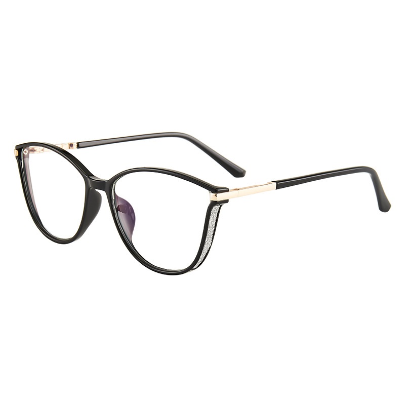 Brenda-Plain lens glasses are available with prescription optical lenses