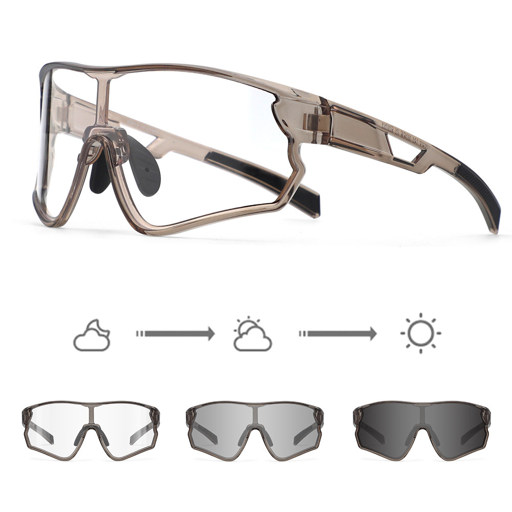 Jeffrey-Photochromism prescription cycling goggles