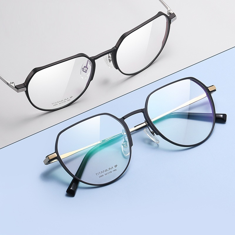 David-Plain lens glasses are available with prescription optical lenses