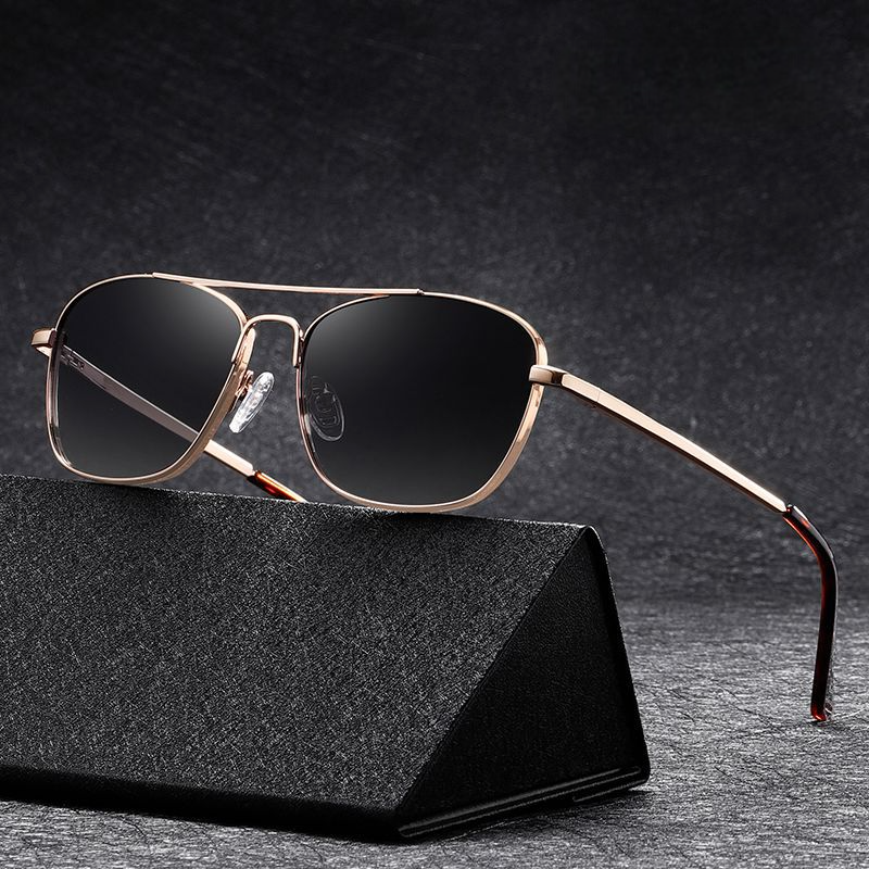 Fitzgerald-Aviator polarized sunglasses can be customized with optical prescription lenses