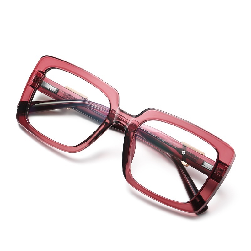 Elina-Plain lens glasses are available with prescription optical lenses