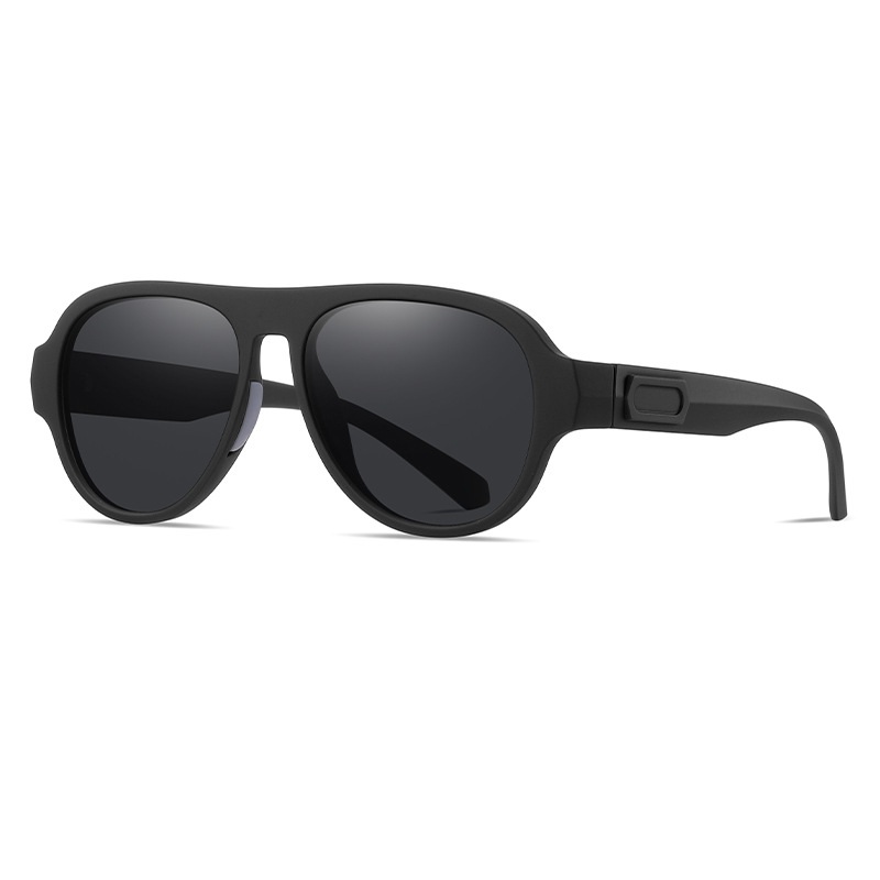 Justin-Outdoor aviator fullrim polarized prescription sunglasses