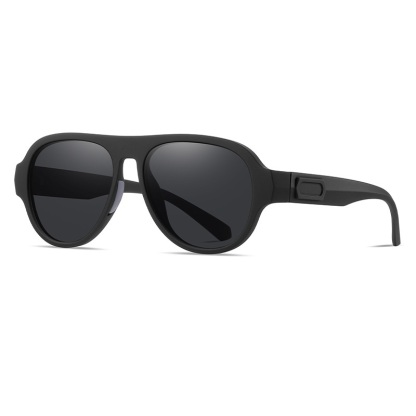 Justin-Outdoor aviator fullrim polarized prescription sunglasses