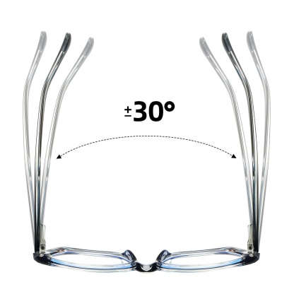 Blossom-Plain lens glasses are available with prescription optical lenses