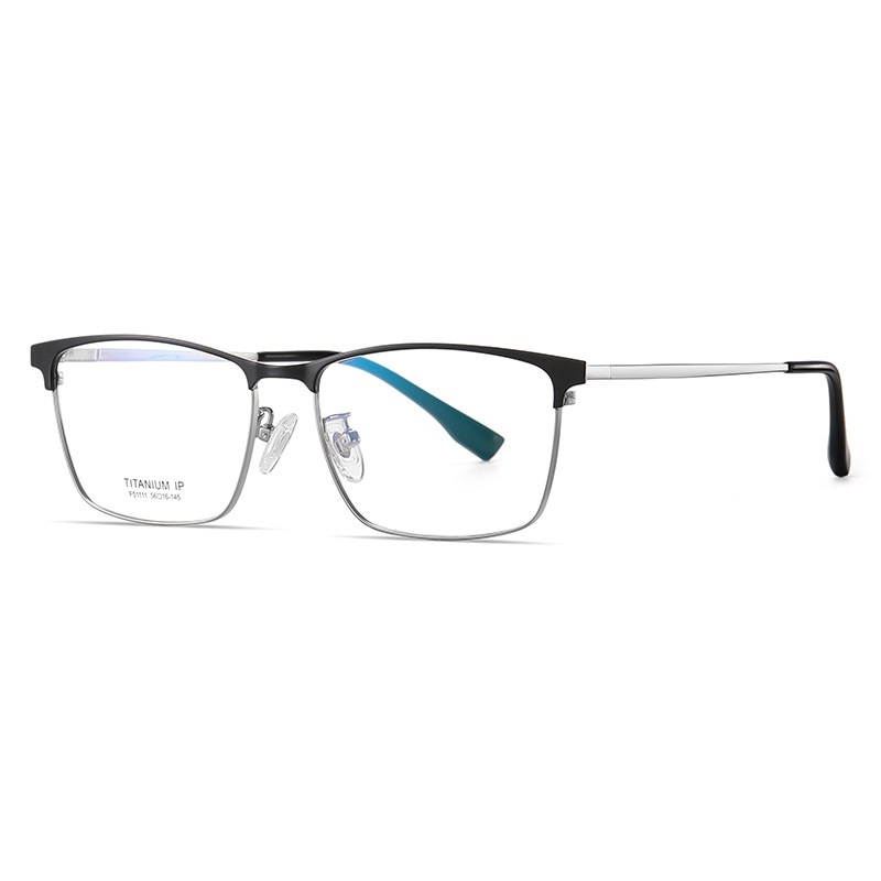 Claire-Plain lens glasses are available with prescription optical lenses