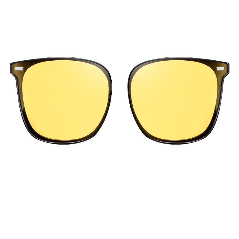 Dick-Foldable polarized sunglasses with magnetic lens set