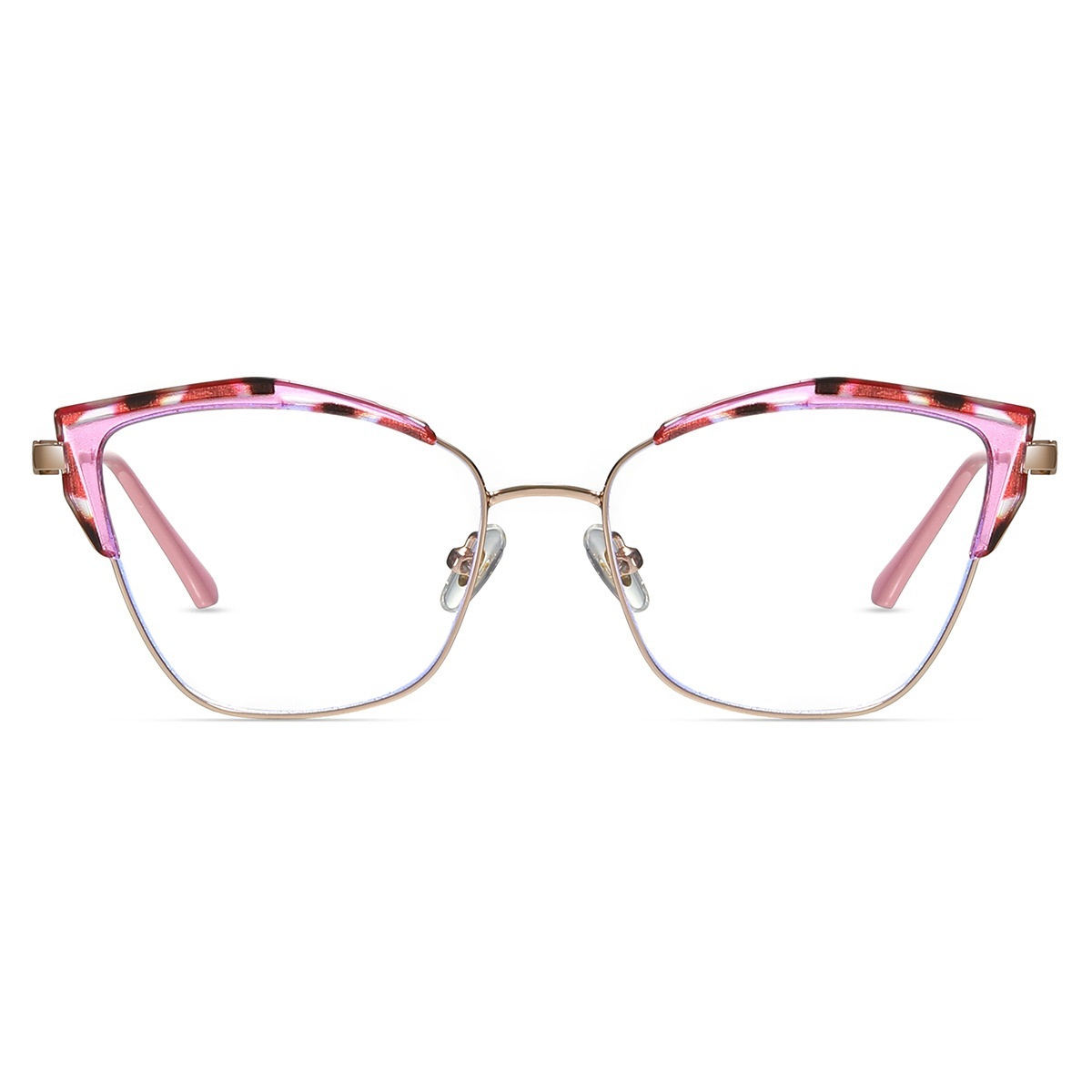 Catherine-Plain lens glasses are available with prescription optical lenses