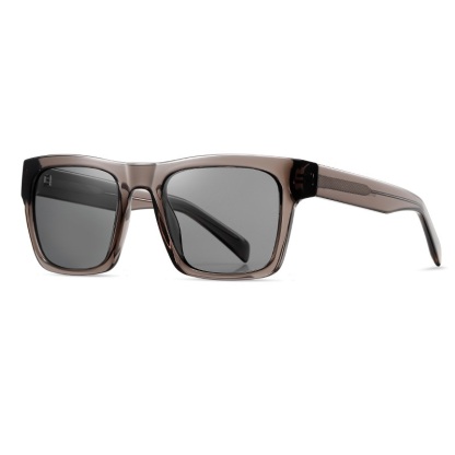 Fido-Square polarized sunglasses can be customized with optical prescription lenses