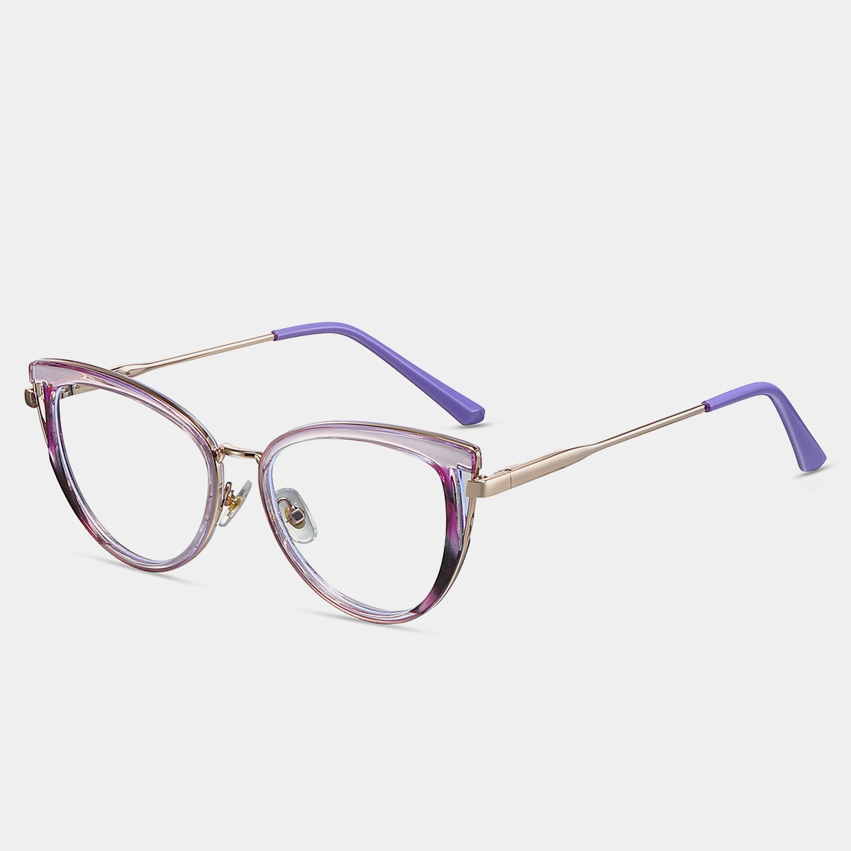 Bunny-Plain lens glasses are available with prescription optical lenses