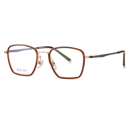 Cyrus-Plain lens glasses are available with prescription optical lenses