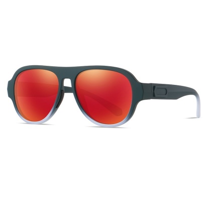 Justin-Outdoor aviator fullrim polarized prescription sunglasses