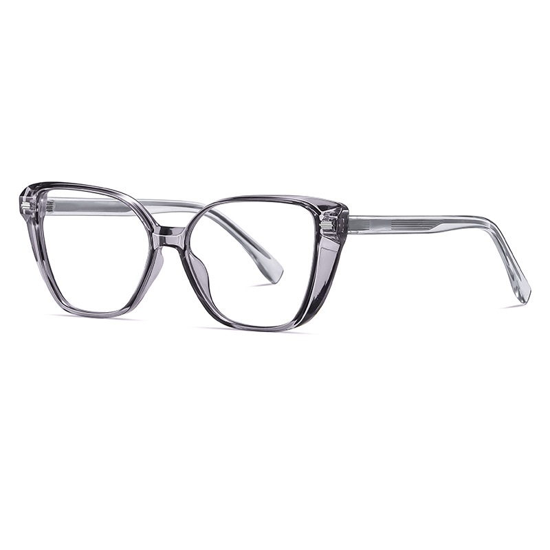 Gwen-Plain lens glasses are available with prescription optical lenses