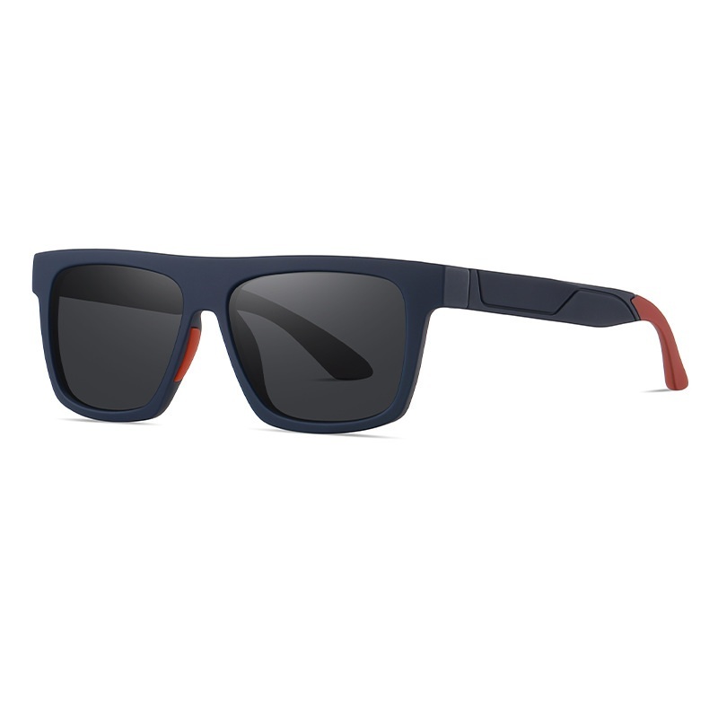 Ken-Outdoor square fullrim polarized prescription sunglasses
