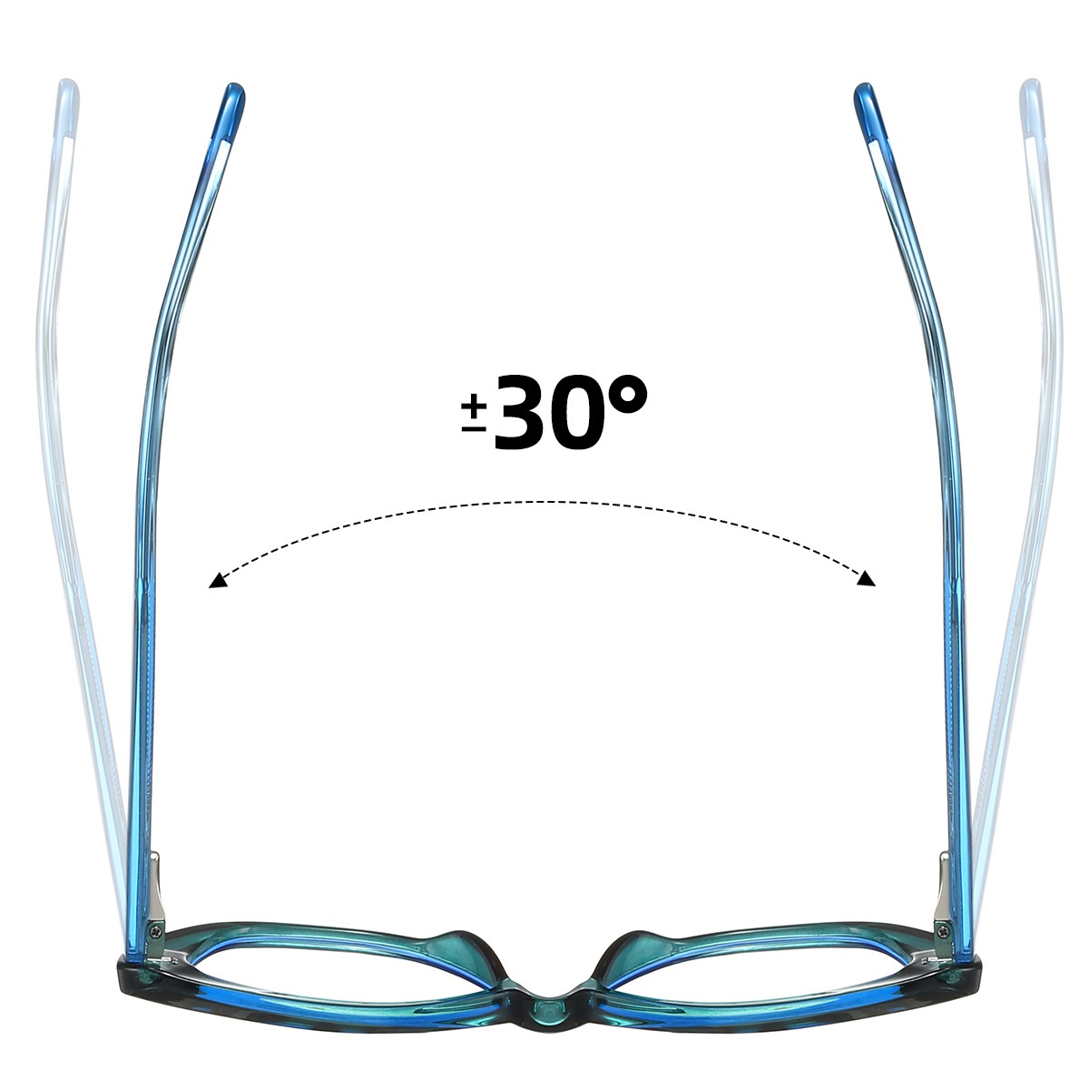 Carnelian-Plain lens glasses are available with prescription optical lenses