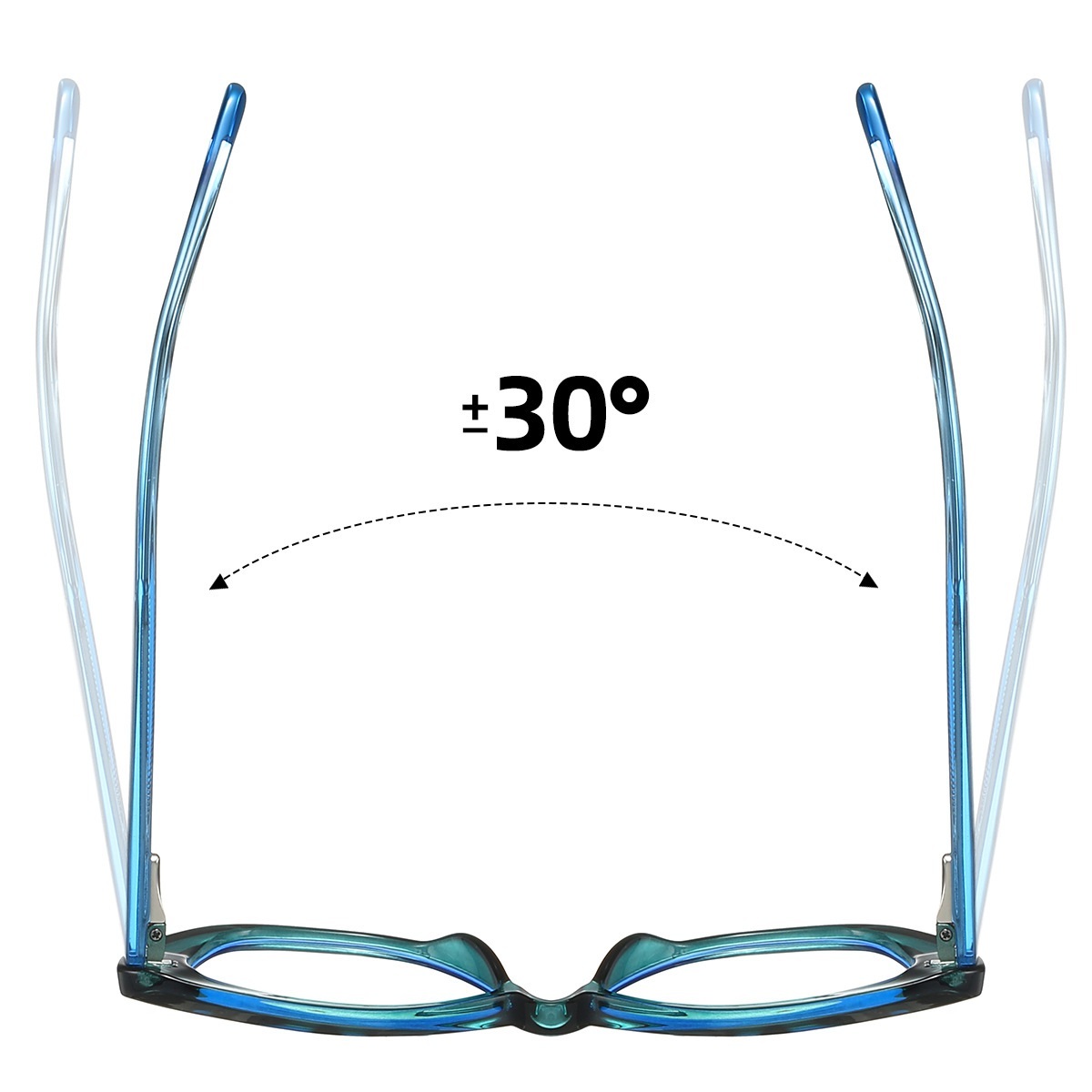 Carnelian-Plain lens glasses are available with prescription optical lenses