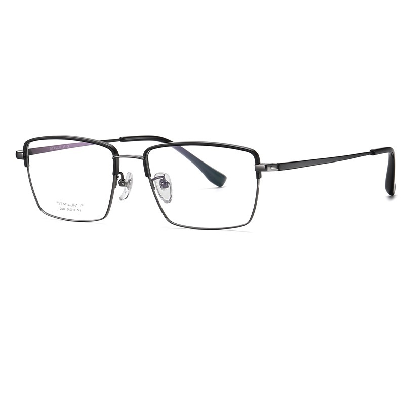 Clark-Plain lens glasses are available with prescription optical lenses