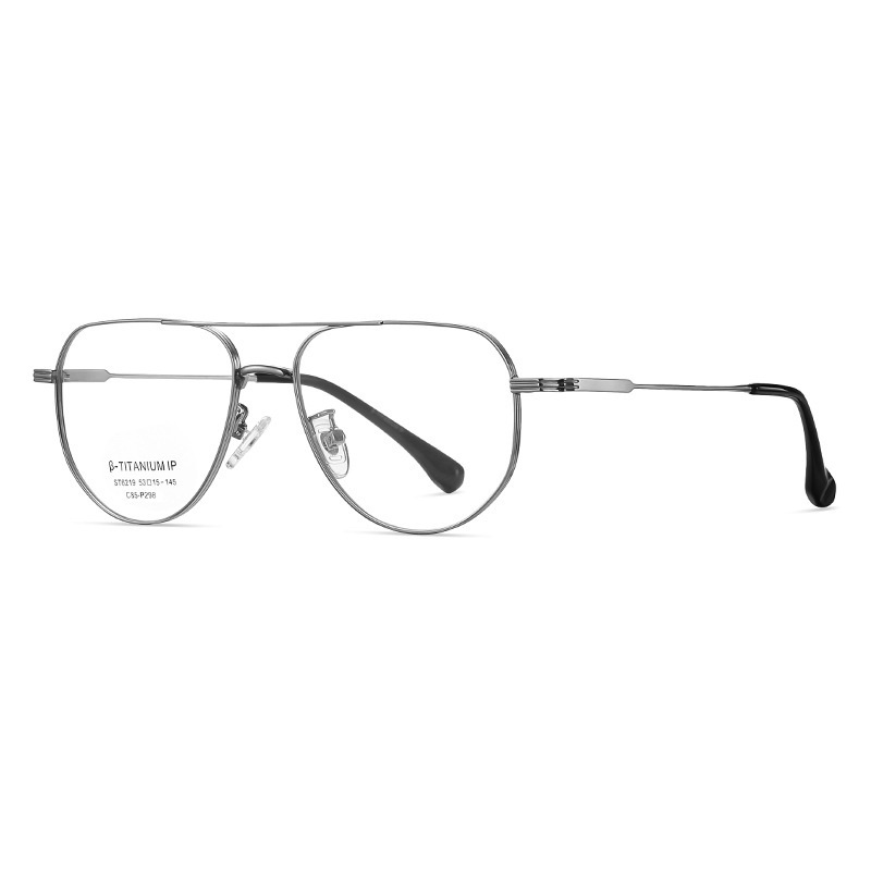 Bevis-Plain lens glasses are available with prescription optical lense