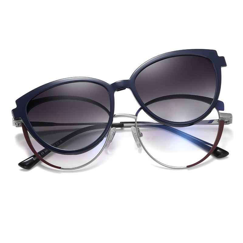 Fiorenza-Optical prescription glasses include magnetically polarized lens set