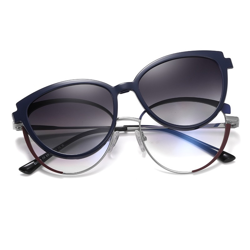 Fiorenza-Optical prescription glasses include magnetically polarized lens set