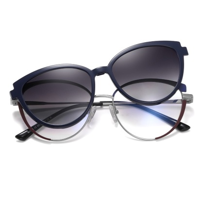 Fiorenza-Optical prescription glasses include magnetically polarized lens set