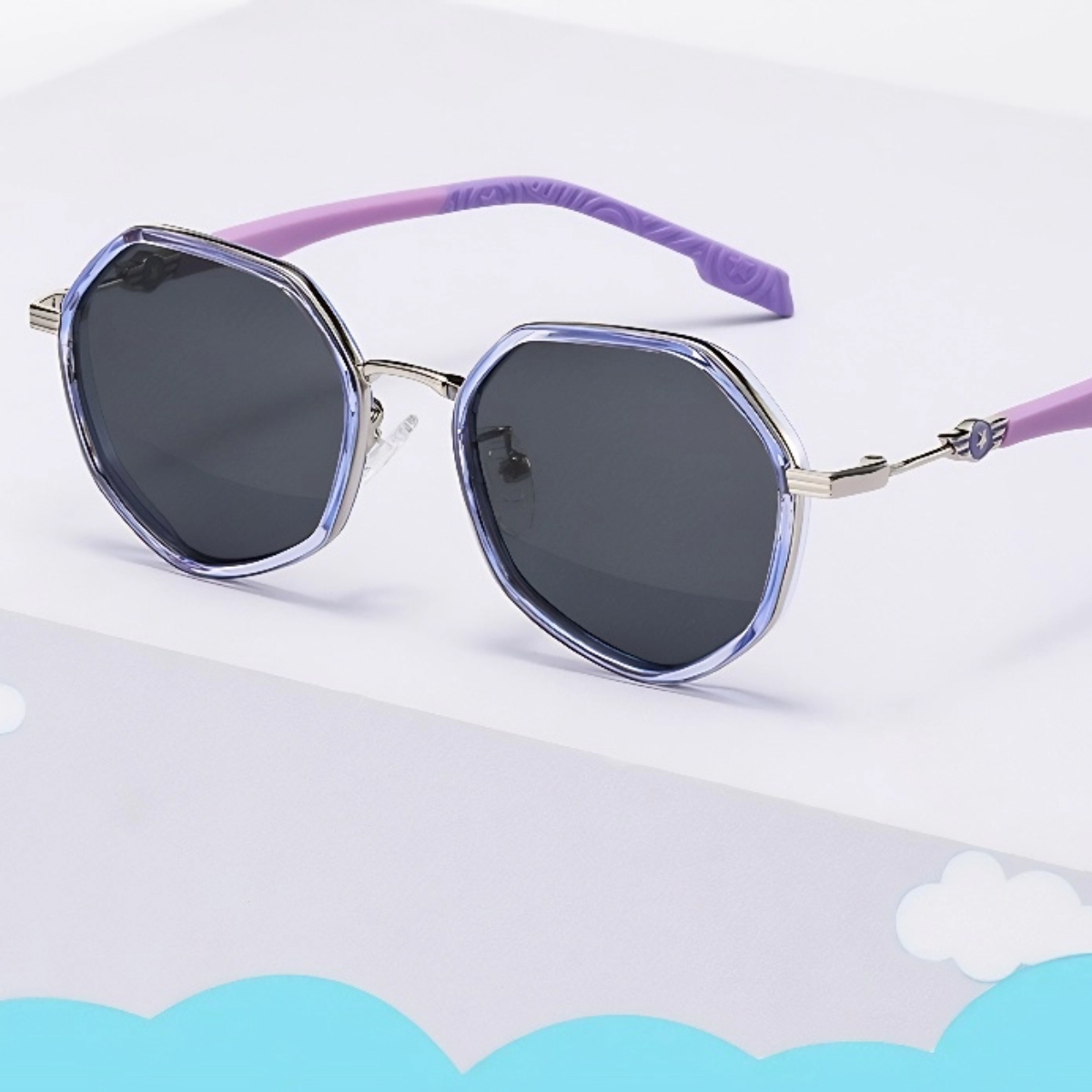 Kaiwen-Children's outdoor fashion polarizing sunglasses -TR5129