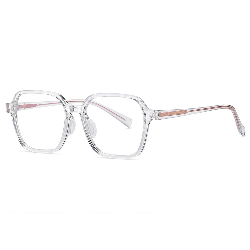 Devin-Plain lens glasses are available with prescription optical lenses
