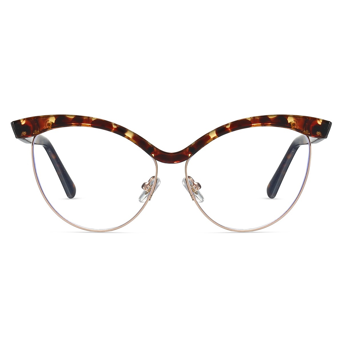 Canace-Plain lens glasses are available with prescription optical lenses