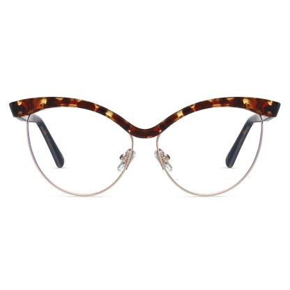 Canace-Plain lens glasses are available with prescription optical lenses