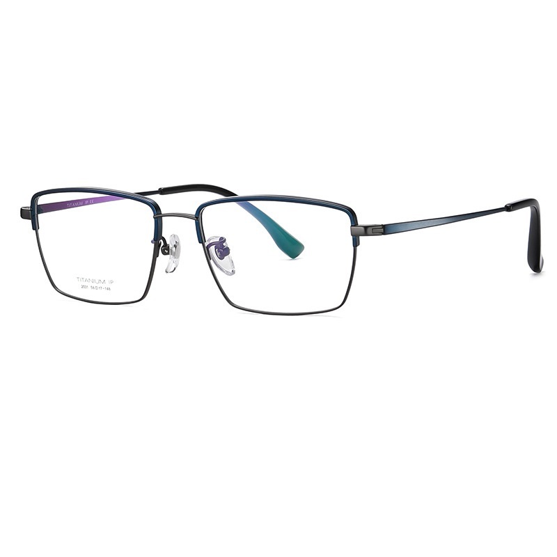 Clark-Plain lens glasses are available with prescription optical lenses