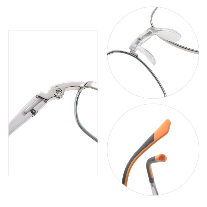 Elsa-Plain lens glasses are available with prescription optical lenses