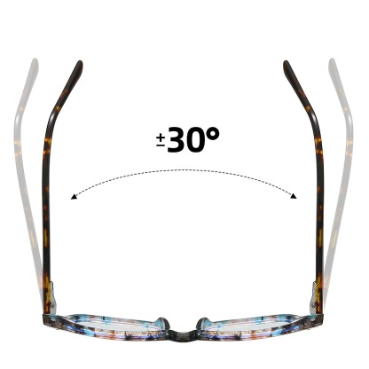 Bree-Plain lens glasses are available with prescription optical lenses