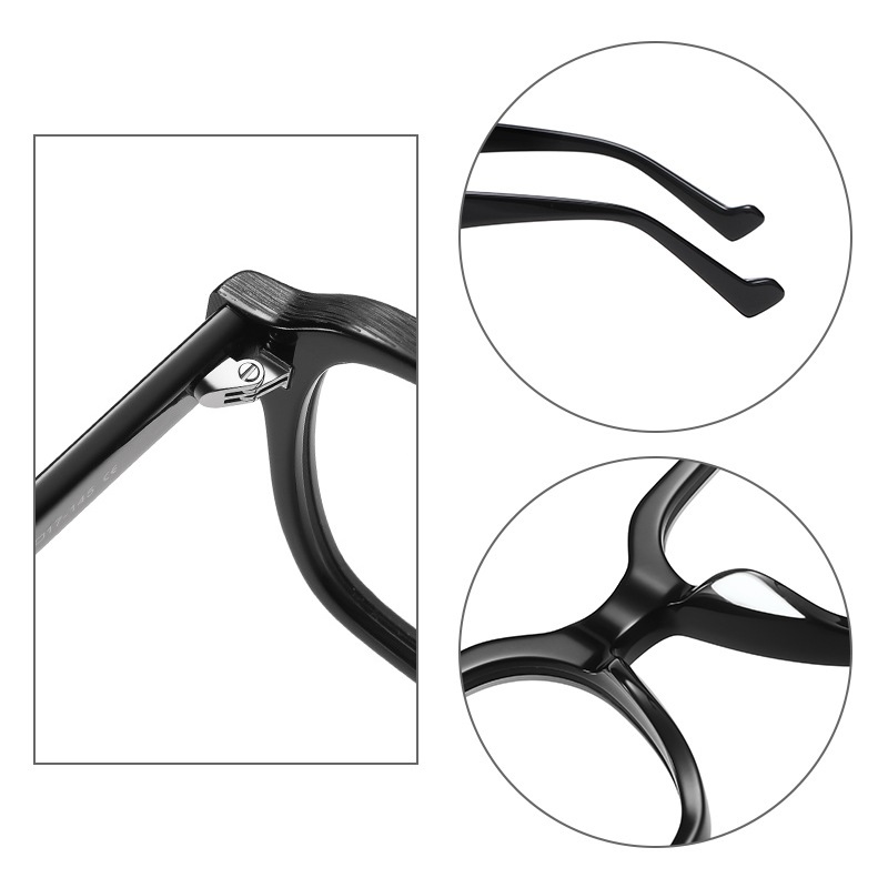 Davis-Plain lens glasses are available with prescription optical lenses