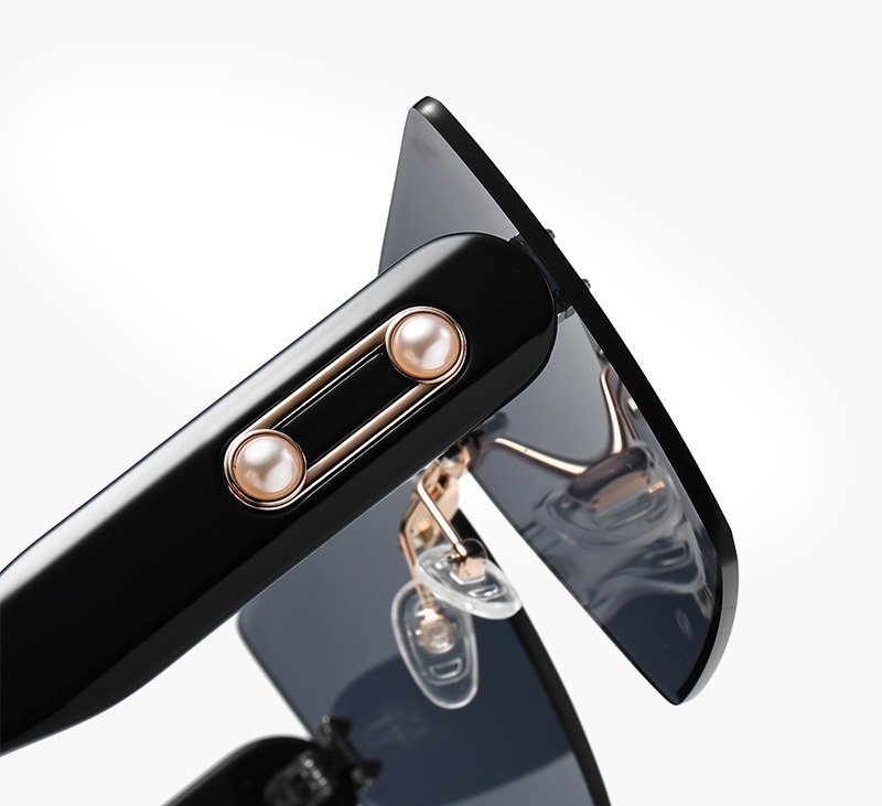  Girl-Large frame women's UV protection ink fashion sunglasses-TJ716