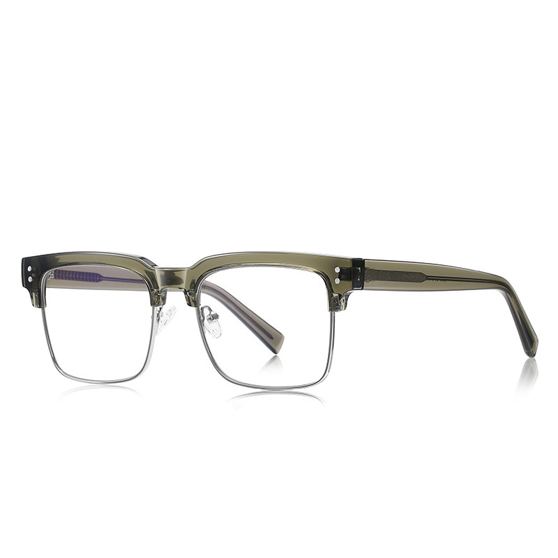 Gary-Square fullrim browline prescription glasses