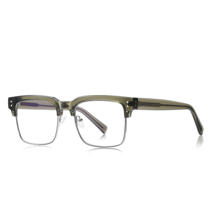 Gary-Square fullrim browline prescription glasses
