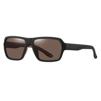 Kelsey-Outdoor geometric fullrim polarized prescription sunglasses
