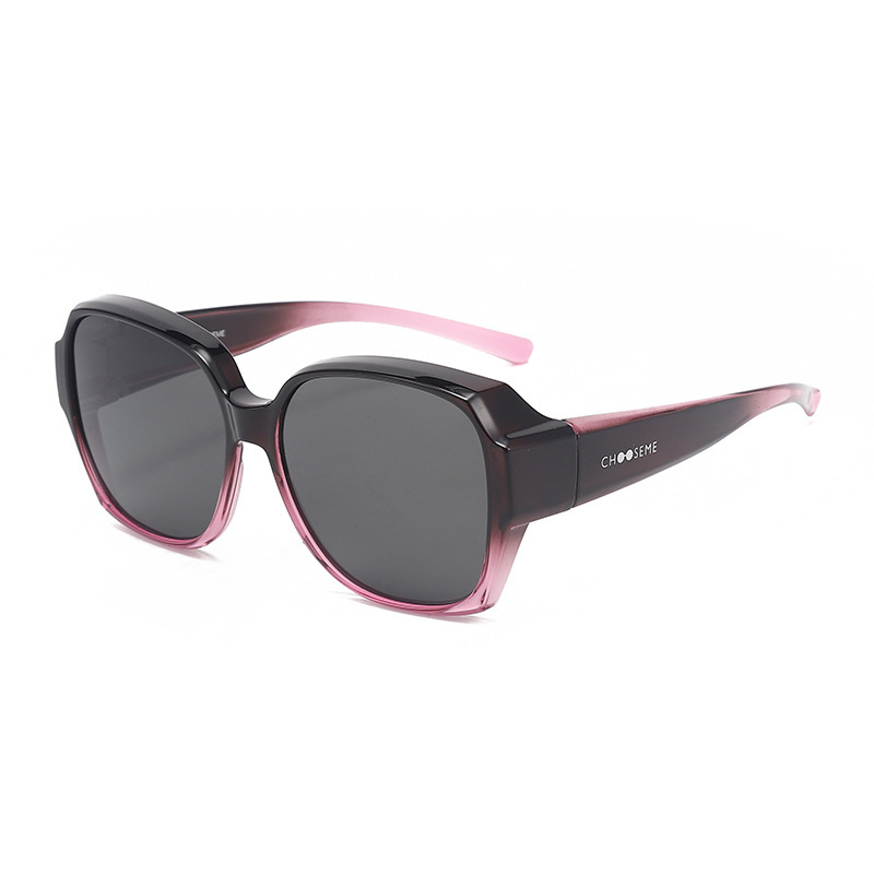 Hana-Polarized sunglasses fit over glasses