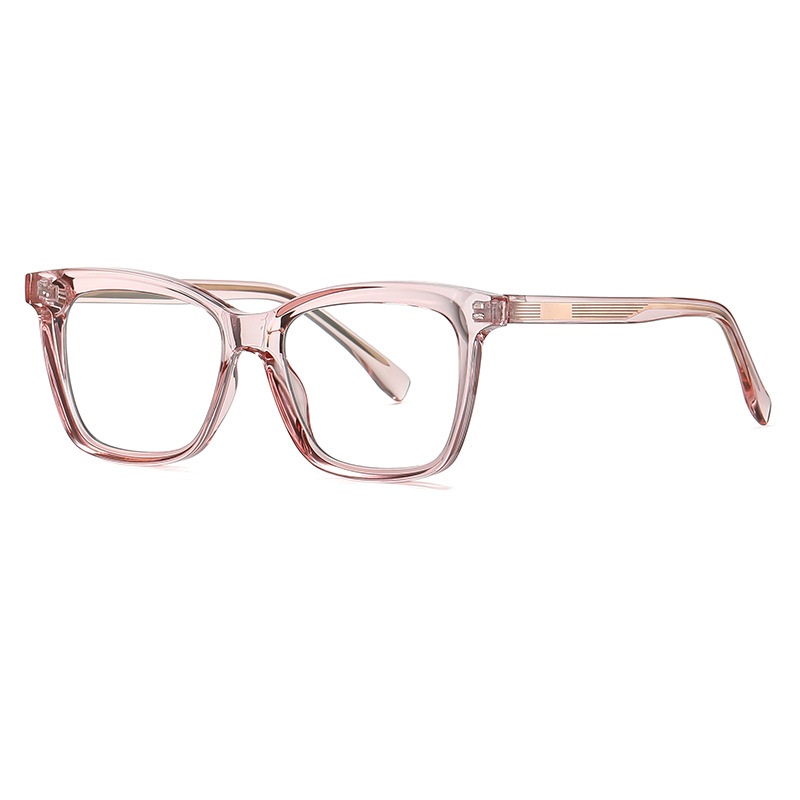 Derrick-Plain lens glasses are available with prescription optical lenses