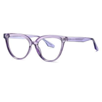 Gytha-Plain lens glasses are available with prescription optical lenses