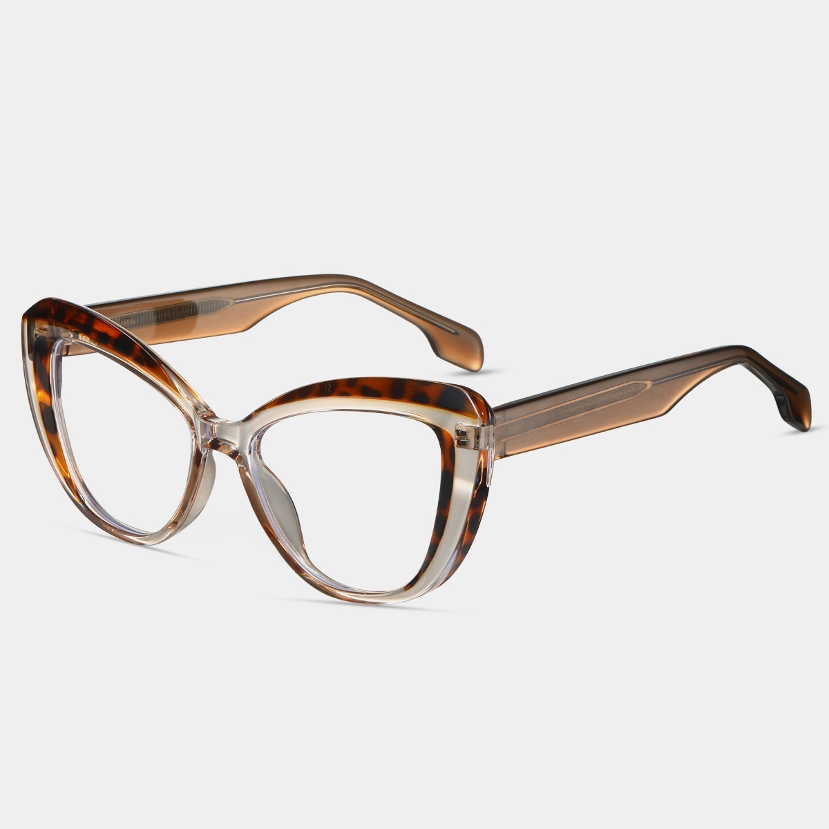 Carnelian-Plain lens glasses are available with prescription optical lenses