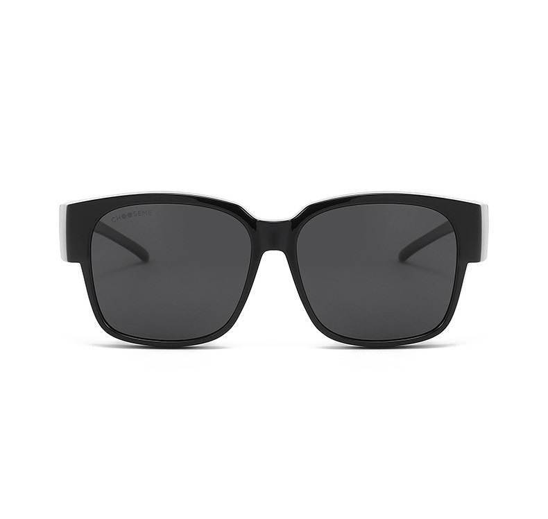 Hana-Polarized sunglasses fit over glasses with optional night vision lenses