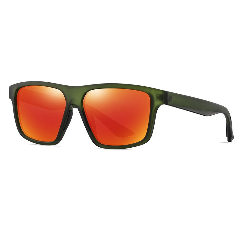 Keith-Outdoor square fullrim polarized prescription sunglasses