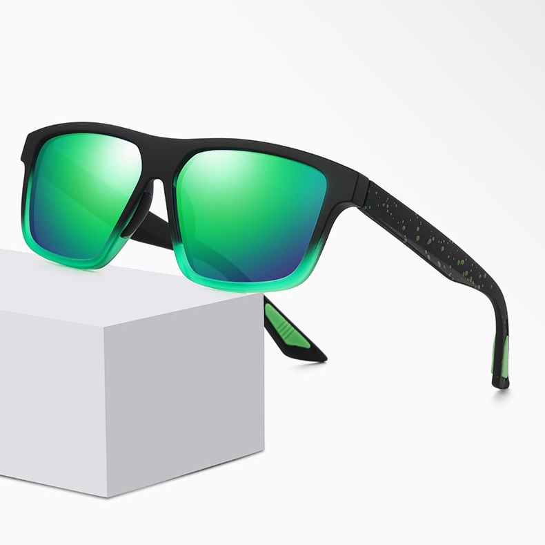 Keith-Outdoor square fullrim polarized prescription sunglasses