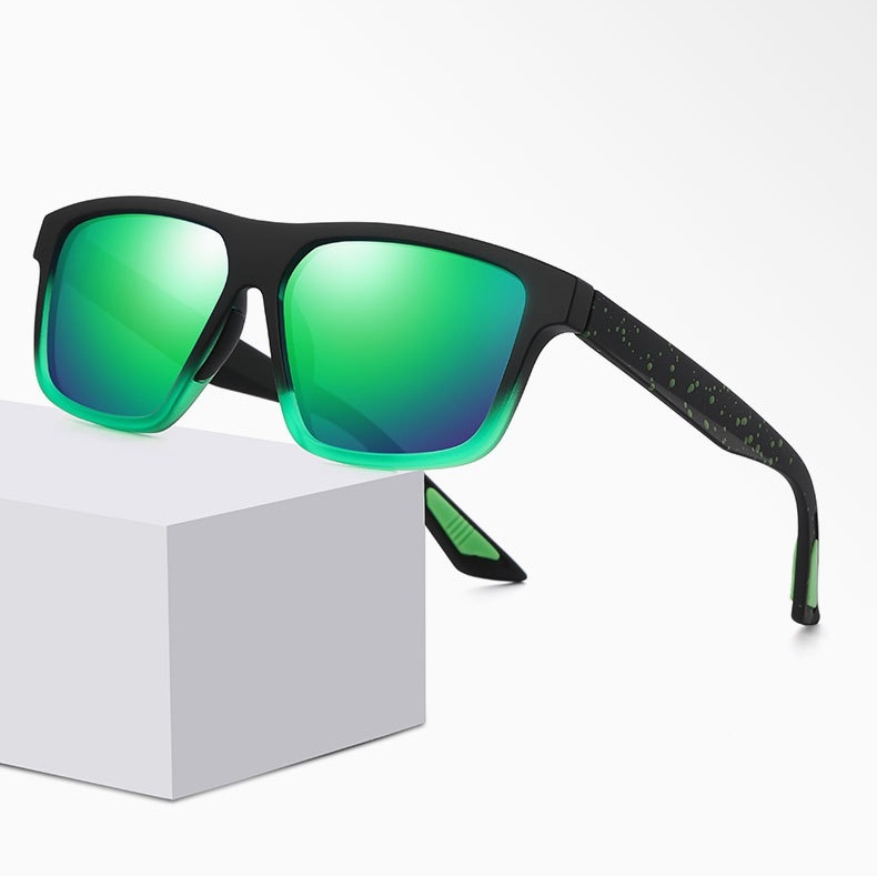 Keith-Outdoor square fullrim polarized prescription sunglasses