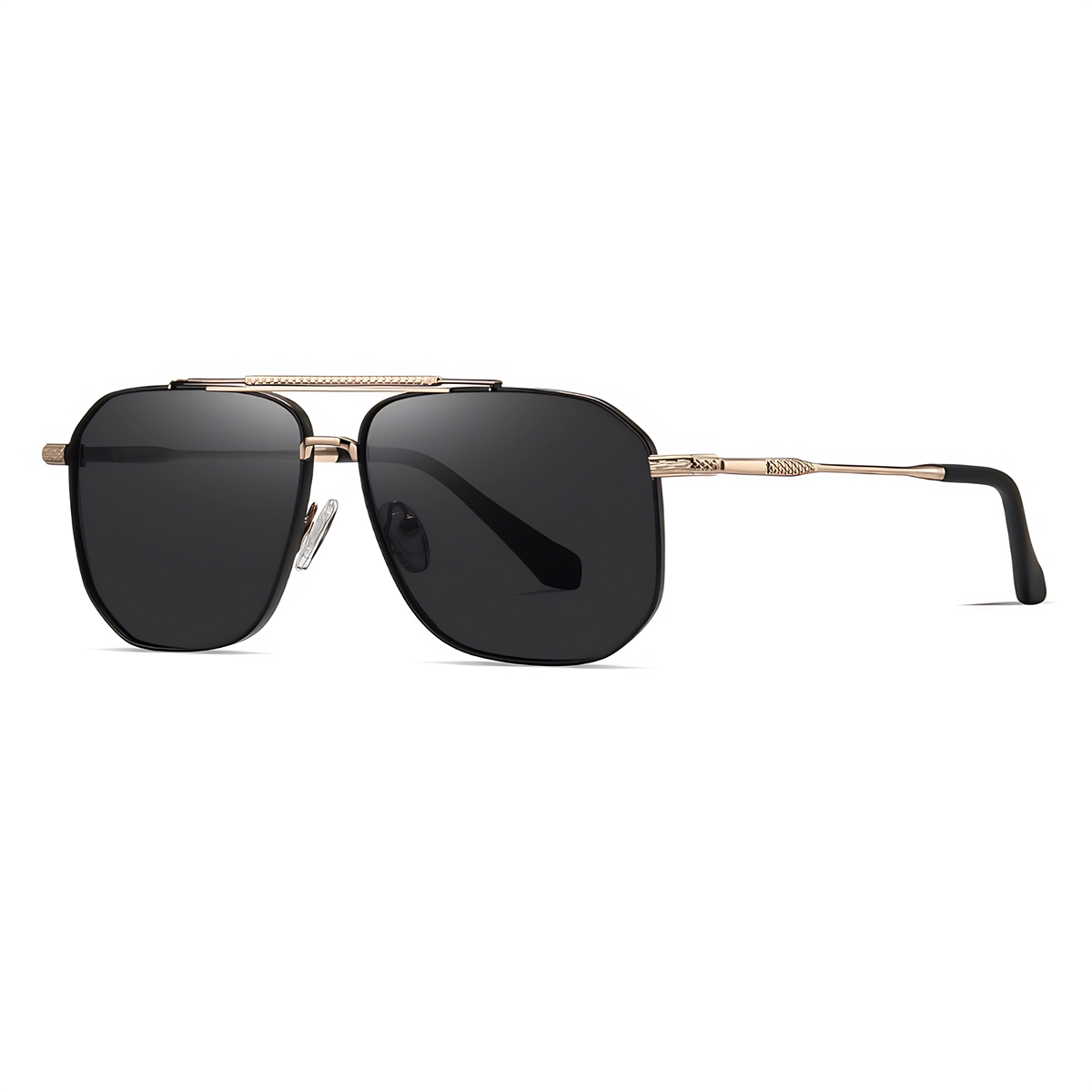 Goer-Polarized twin-beam men's sunglasses available with prescription glasses -JS8538