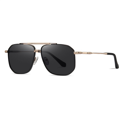 Goer-Polarized twin-beam men's sunglasses available with prescription glasses -JS8538